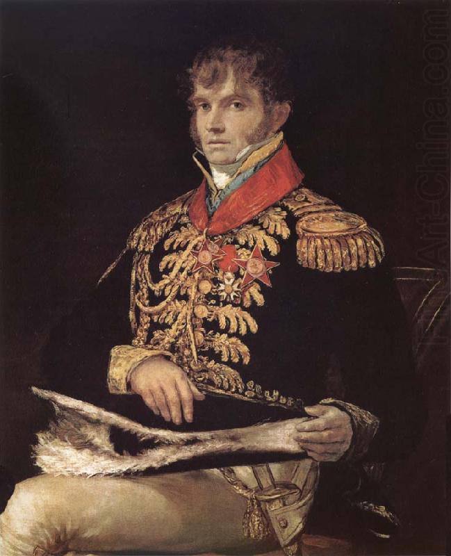 General Nicolas Guye, Francisco Goya